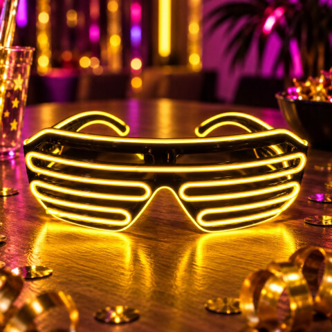 Lentes Led con Control Amarillo