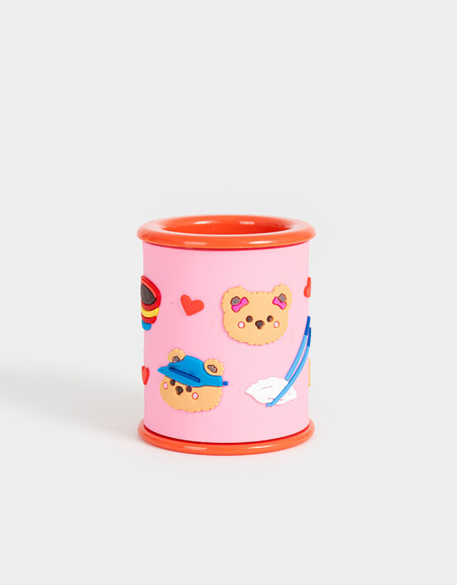 Útiles Varios Silicona Sacapuntas Korean Food - Combinacion Multicolor