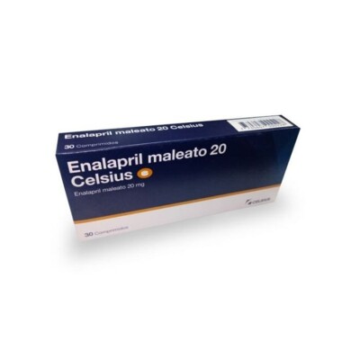 Enalapril Maleato Celsius 20 Mg. 30 Comp. Enalapril Maleato Celsius 20 Mg. 30 Comp.