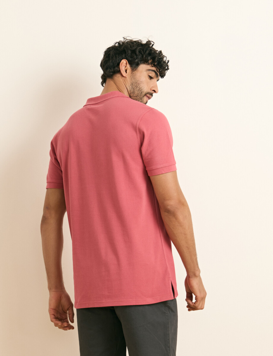 520752 REMERA HARRINGTON LABEL Coral