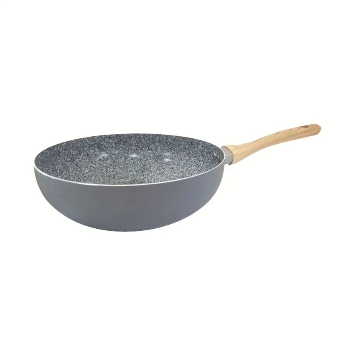 Wok de Aluminio con Antiadherente Hudson 