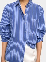 Camisa Con Rayas multicolor