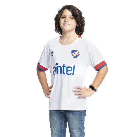 Camiseta Of. Nacional Jr. M/C con sponsors