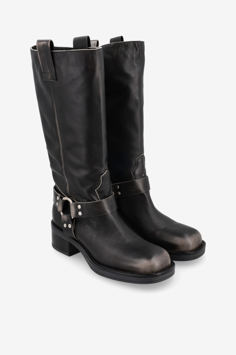 BOTAS BIKER Negro