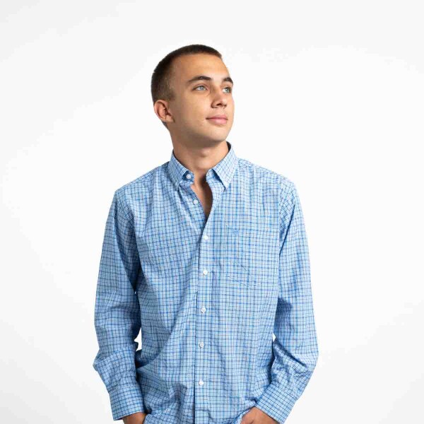 Camisa Cuadros Sky check