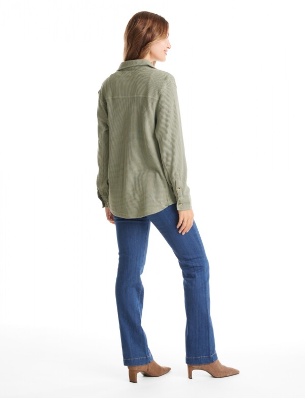Sobrecamisa Texturada VERDE