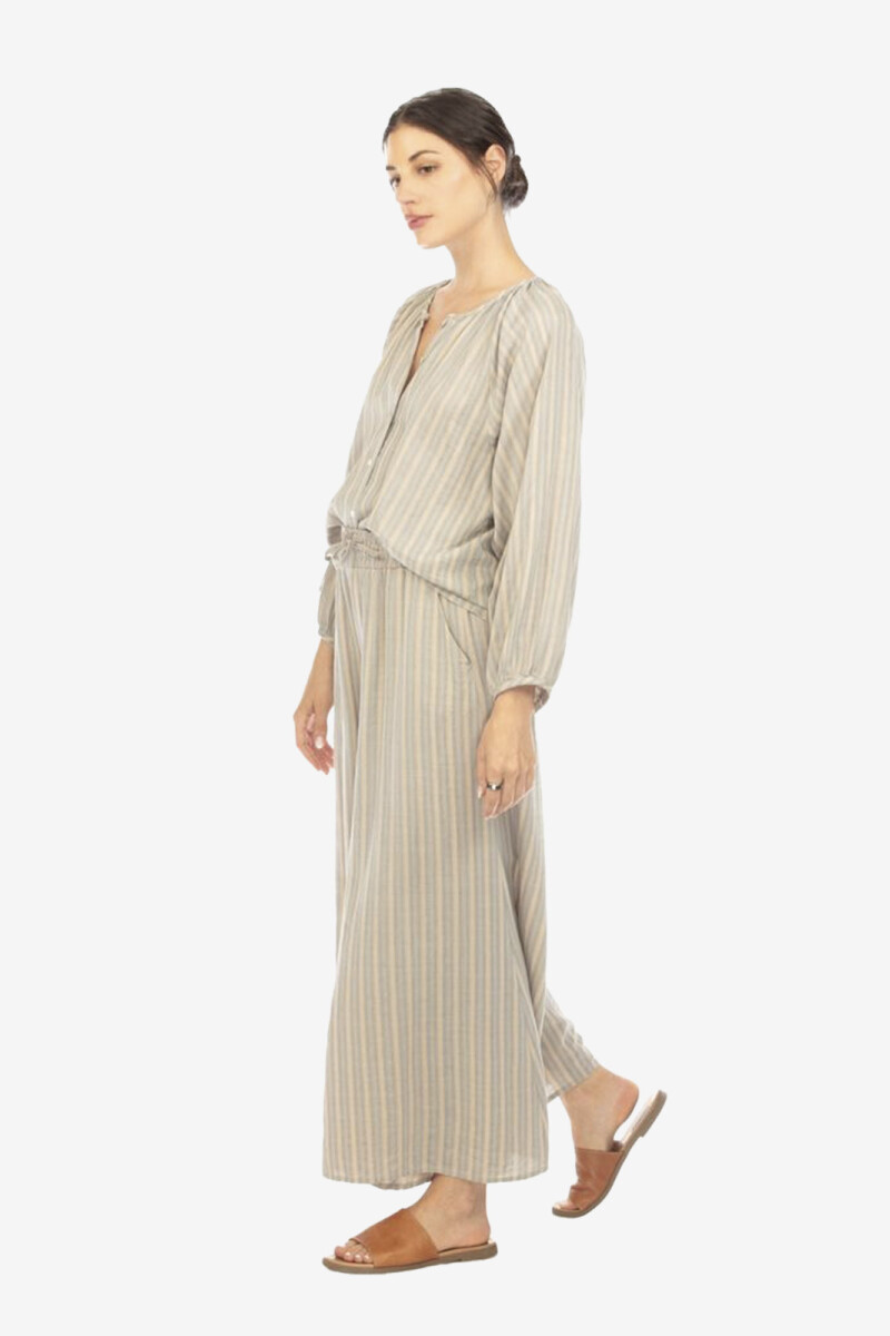 CAMISA SHIRRED Multicolor