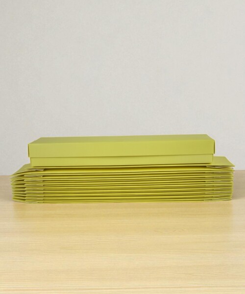Pack x 20 unid - caja 12 7x32x4 cm eco AMARILLO