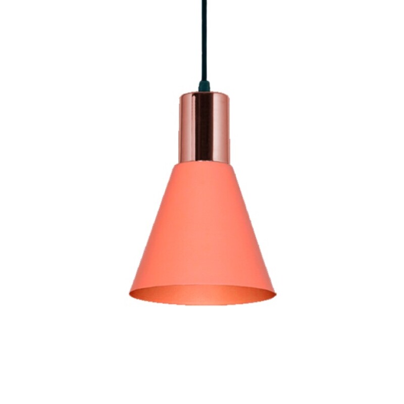 COLGANTE 1 LUZ ''OSTENDE'' E27 SALMON COLGANTE 1 LUZ ''OSTENDE'' E27 SALMON