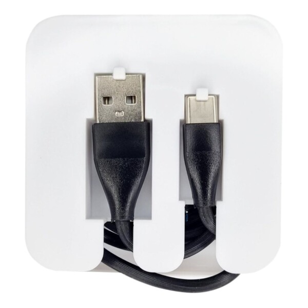 Cable De Datos Carga Usb Tipo C 1 Metro Goldtech Color Variante NEGRO