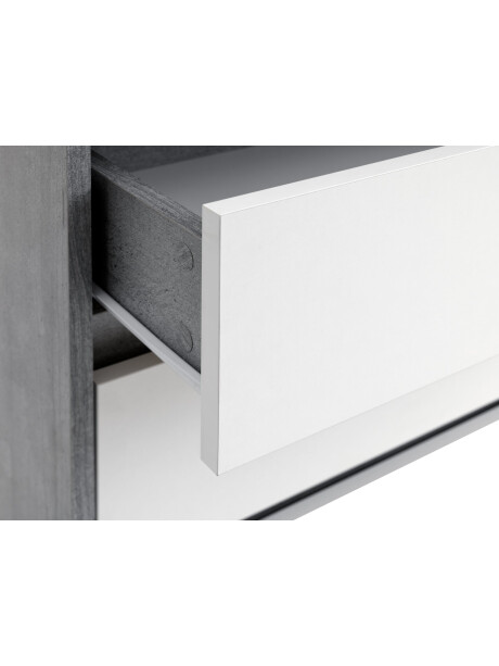 Cómoda BILLUND 3 cajones blanco/hormigón Cómoda BILLUND 3 cajones blanco/hormigón