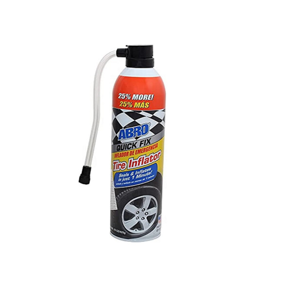 Inflador y reparador de neumáticos 425 gr. ABR097