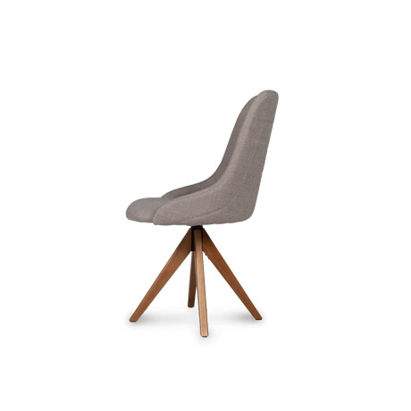 Silla Giratoria Valentina 143 - Tela Microfibra A6 (Tostado)