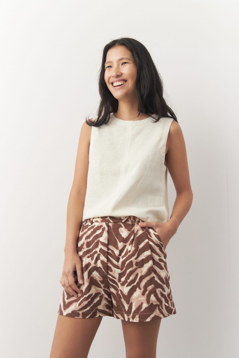 SHORT NUPIAL PRINT Animal Print