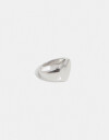Anillos Medianos y Grandes Metal Anillo De Corazón - Plateado Rodio