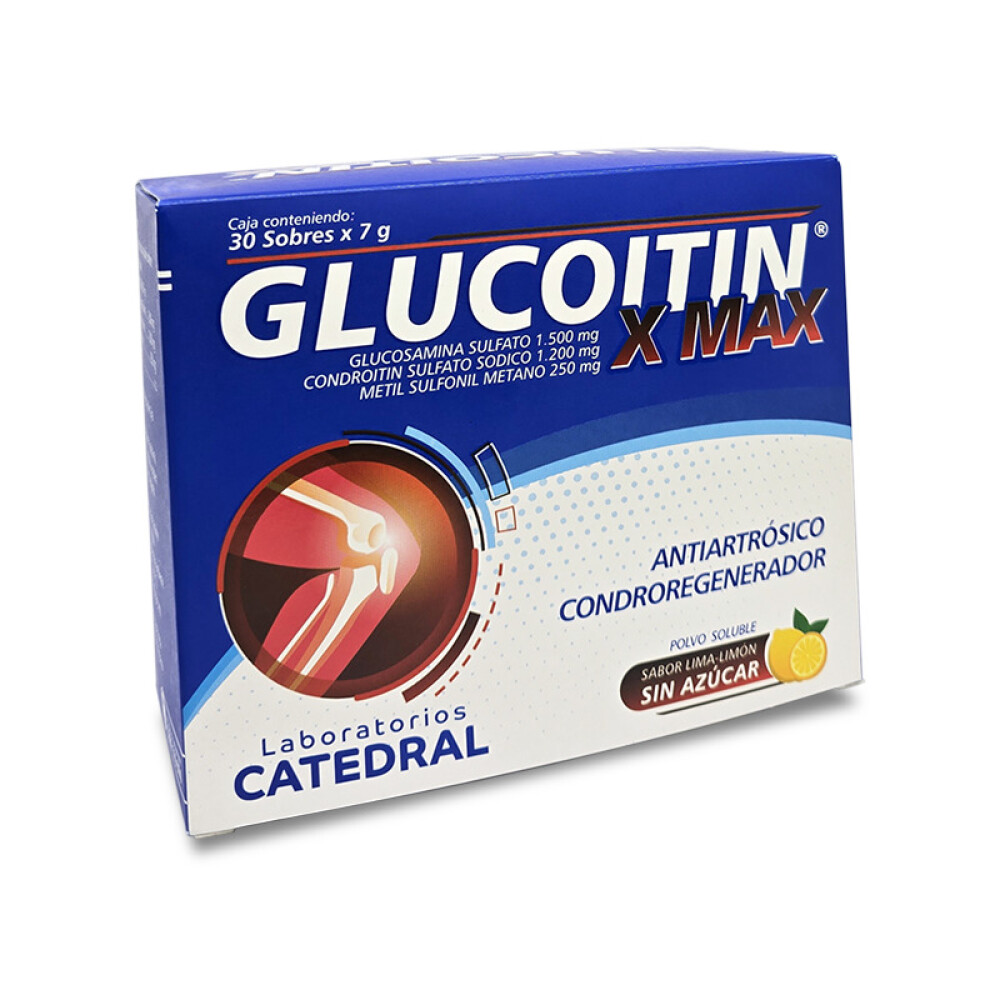 GLUCOITIN MAX LIMA-LIMON CJ X 30 SOBRES única