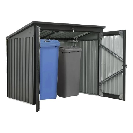 Galpón Ecodrop GAL06 Doble Puerta 158X101X132 001