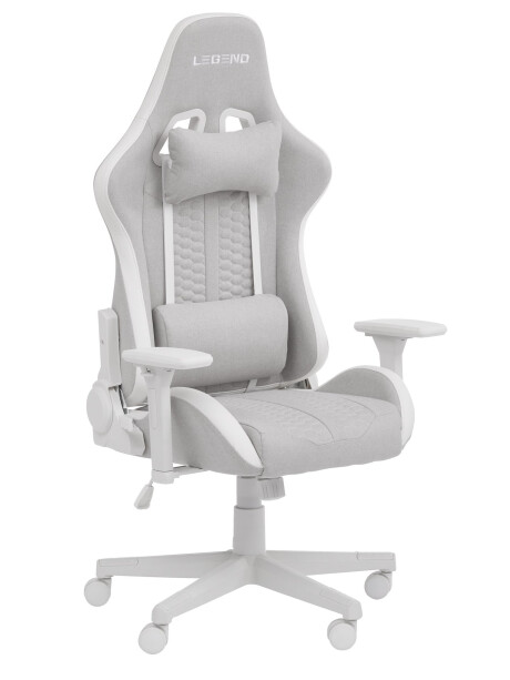 Silla gaming NIBE tela blanco/beige Silla gaming NIBE tela blanco/beige