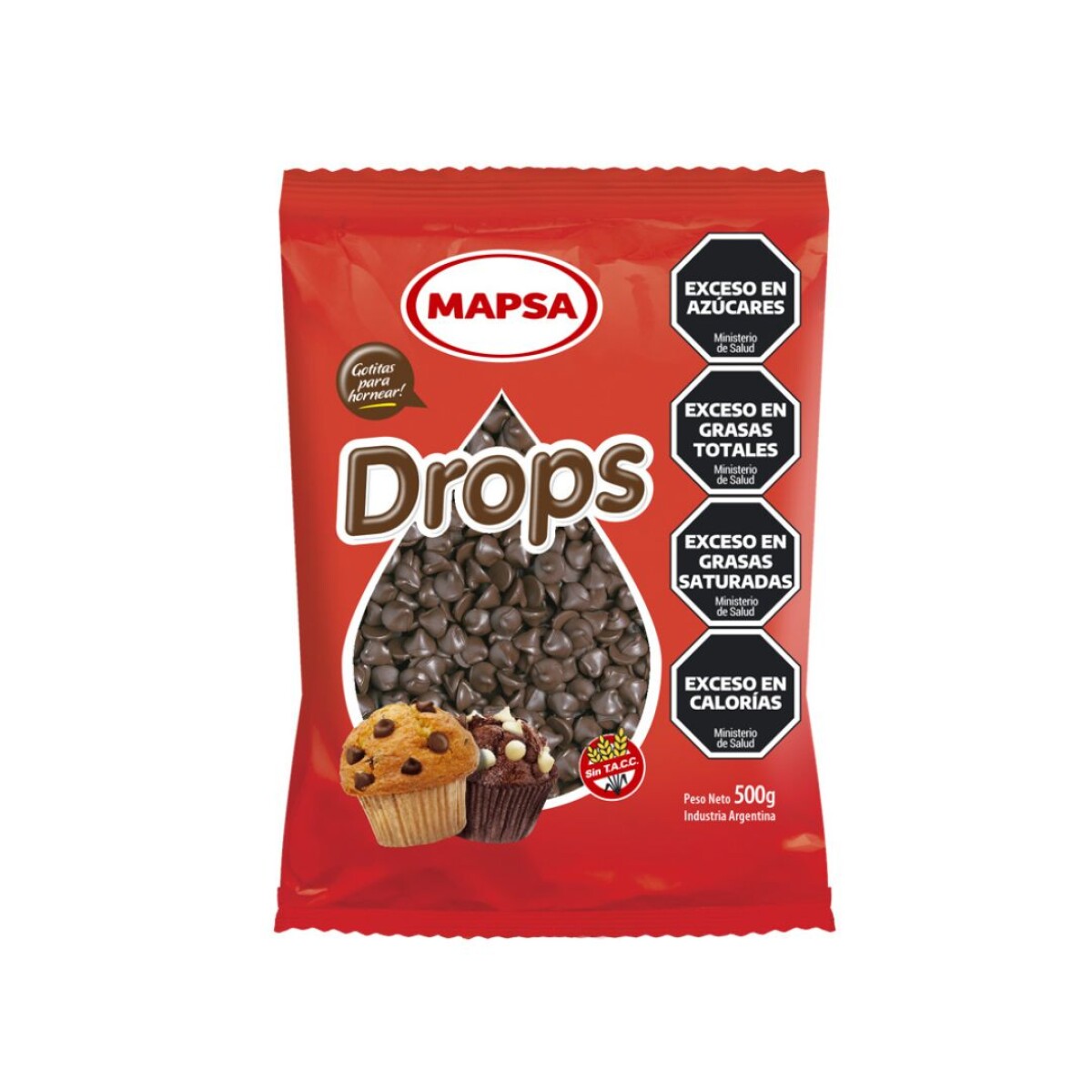 Chispas de chocolate 500g 
