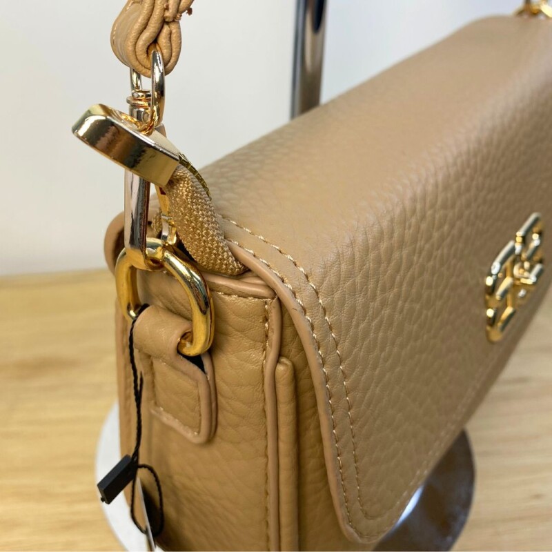 Cartera Cuerina Sweety Wanna Tostado