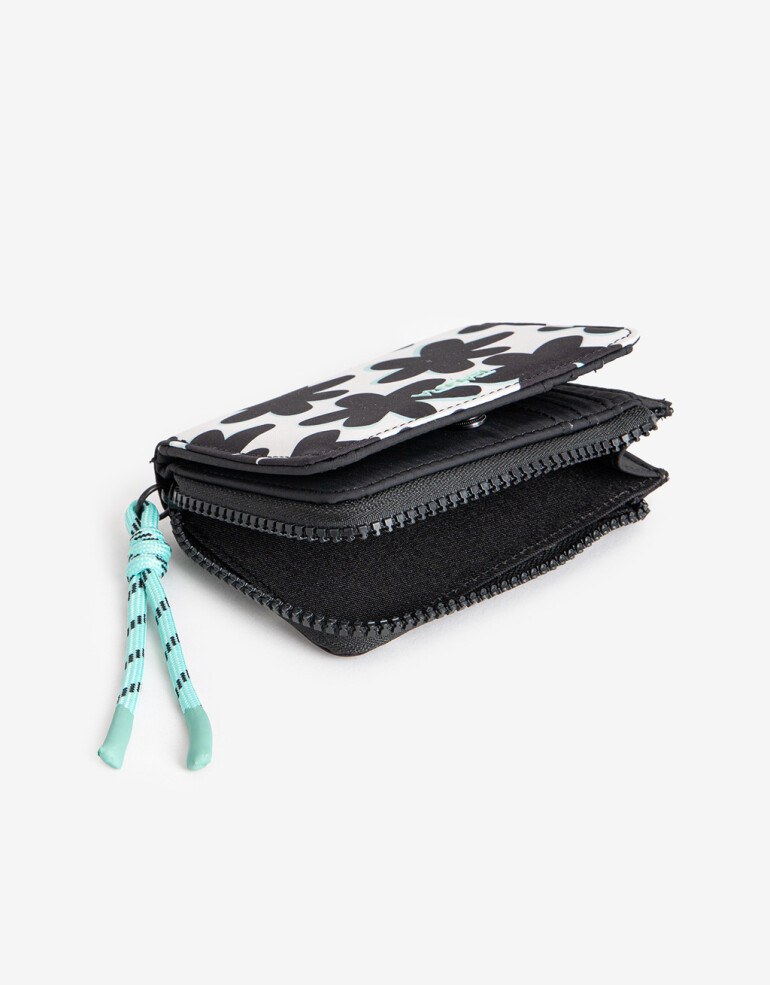 Billetera Nylon Billetera Special Price - Estampado Flores