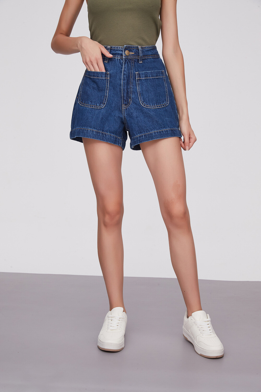 Short Tariane Azul Indigo