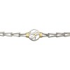 Pulsera Ojo de Horus-Plata y Oro-Sin piedra-PU5079 sinpiedra