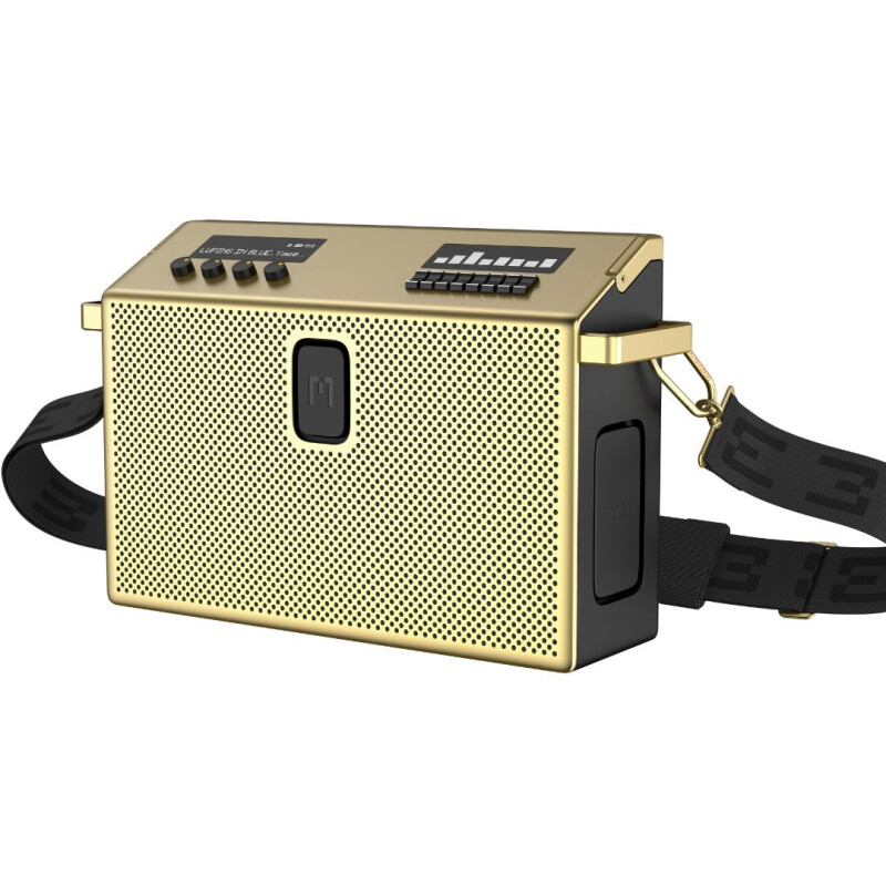 Mondo Speaker Large - Brass Mondo Brass