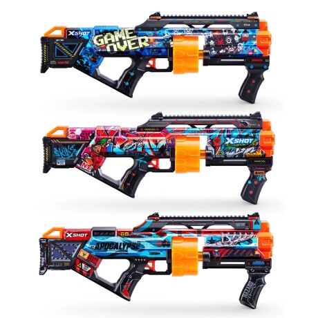 Escopeta lanzadora de dardos Zuru X-Shot Skins Last Stand con 16 dardos Multicolor