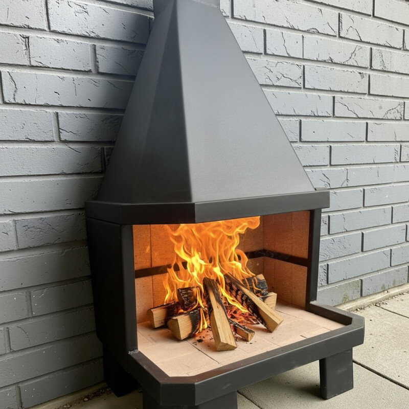 Estufa Metálica Plegada 85 x 65 cm Estufa Metálica Plegada 85 x 65 cm