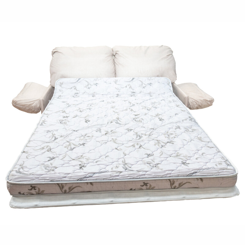 SOFA CAMA 2 PLAZAS - TAPIZADO TELA BEIGE SOFA CAMA 2 PLAZAS - TAPIZADO TELA BEIGE