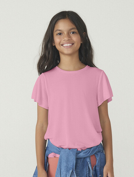 BLUSA INFANTIL ROSA