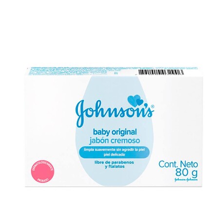 Jabón en Barra Johnson's Baby Original 80g Jabón en Barra Johnson's Baby Original 80g