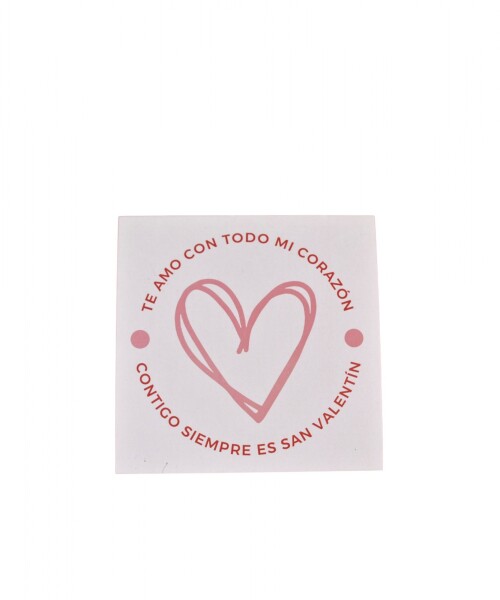 Tarjeta san valentin 10x10 DISEÑO 4