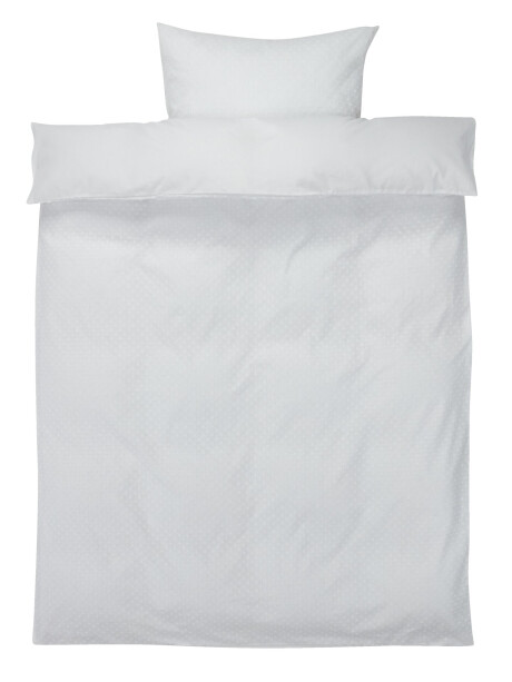 Juego funda nórdica DANA 1 Plaza 155x220 blanco Juego funda nórdica DANA 1 Plaza 155x220 blanco