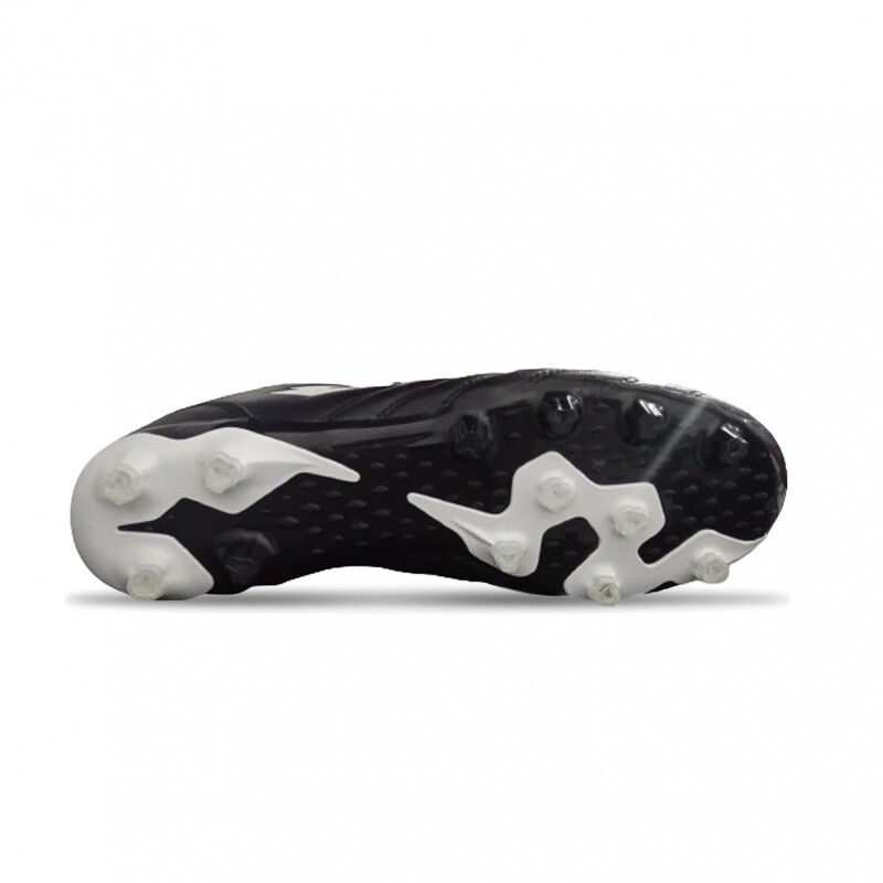 Championes Lotto Futbol de Cuero Black/White