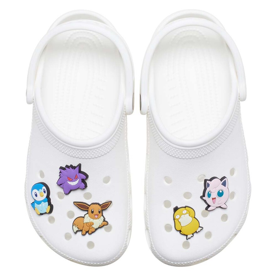 Jibbitz Pokemon Assorted 5 Pack Multicolor