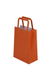 Bolsa lisa acuario 14x08x20 cm NARANJA