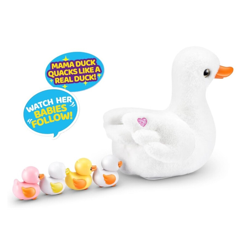 PETS ALIVE MAMÁ PATO CON BEBÉS – CON SONIDOS Y MOVIMIENTO PETS ALIVE MAMÁ PATO CON BEBÉS – CON SONIDOS Y MOVIMIENTO