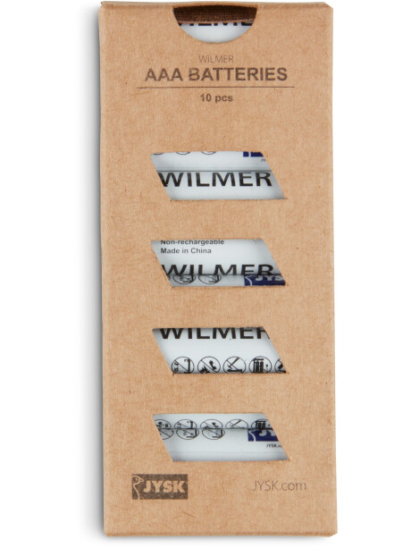 Pilas WILMER AAA 10 unidades Pilas WILMER AAA 10 unidades