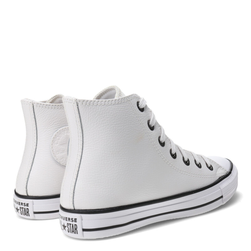 Championes Unisex Converse Chuck Taylor All Star HI Blanco - Negro
