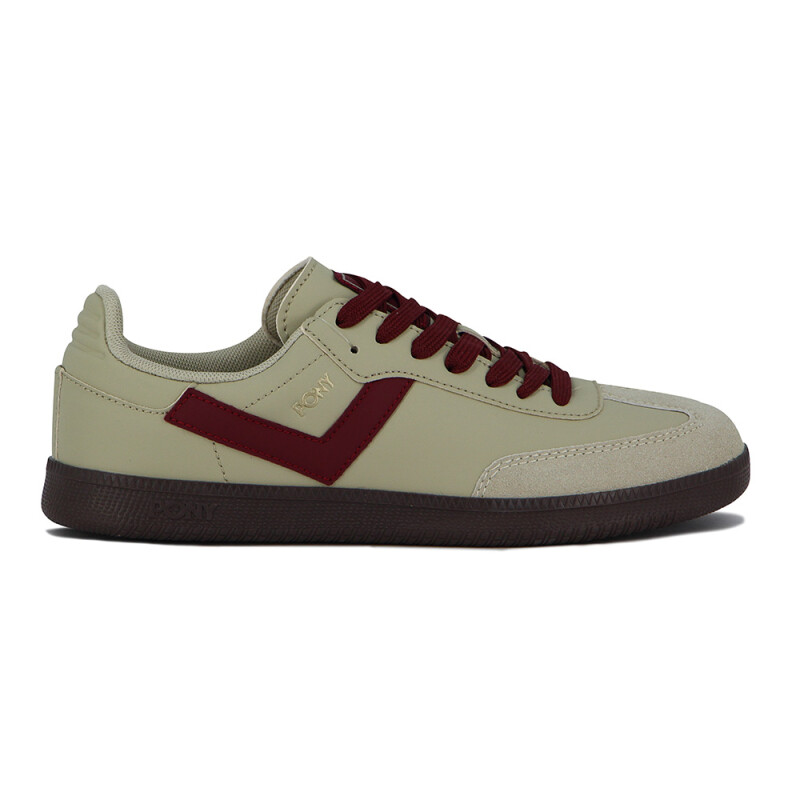Pony Calzado Lifestyle Moma Unisex- Beige/bordo Beige-bordo