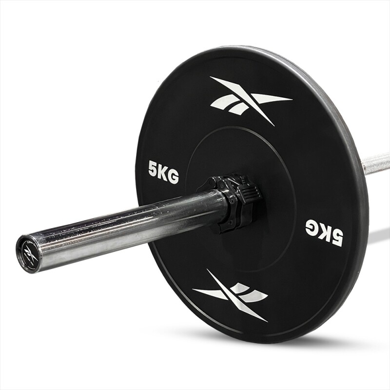 Barra Olímpica Reebok Strength De 2,2m - 318Kg Reebok Strength Plateado