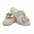 Sandalias Crocs Saturday Enamel Buckle Sandal W Mujer Frappé