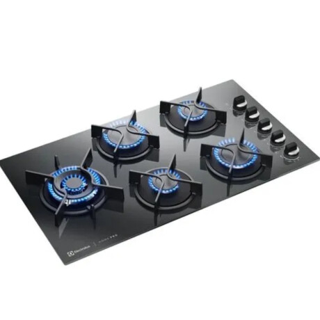 Anafe Electrolux 5 Hornallas Vidrio HOME PRO Negro
