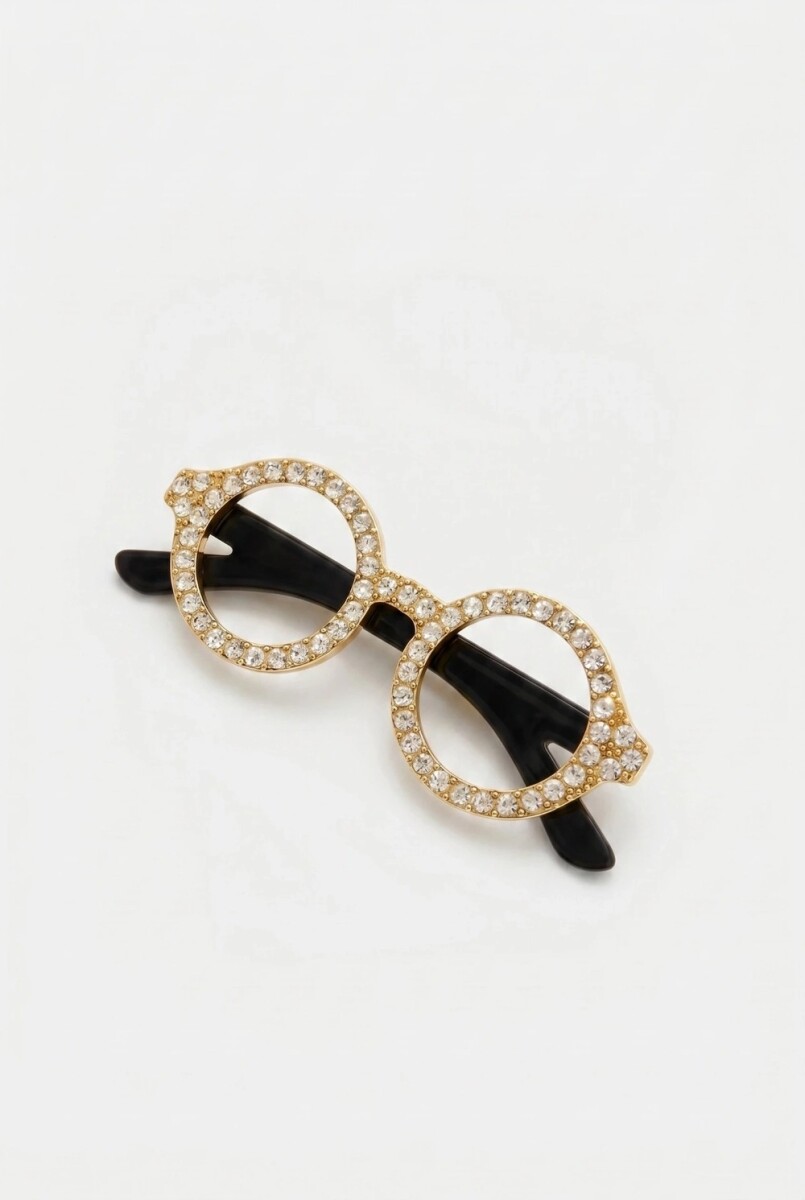 PIN GLASSES STRASS 