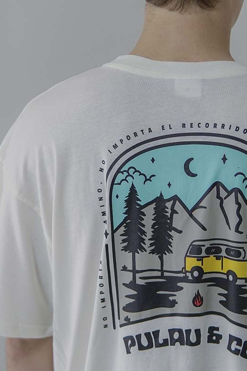 Remera Pulau Woods Crema