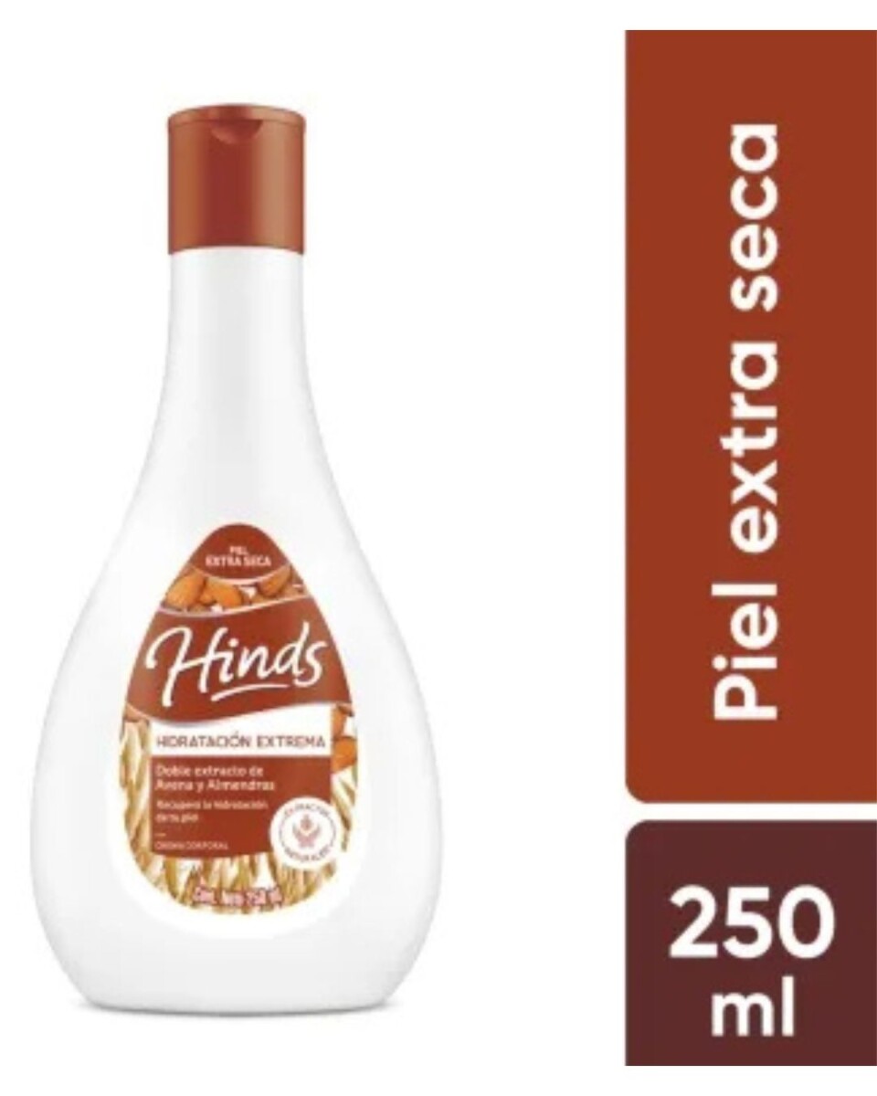 Crema Hinds Hidratación Extrema Piel Extra Seca 250 ml | Nutrición y Reparación Profunda