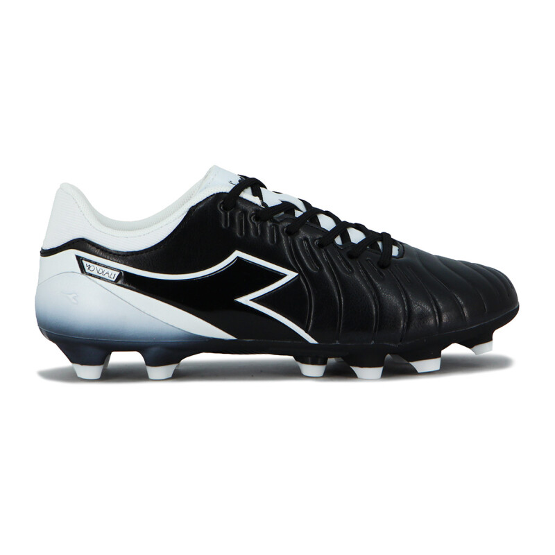 Zapato Fútbol Md Diadora Mondiali Teen Negro-blanco