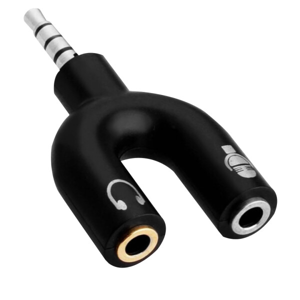 Splitter de Audio Jack 3.5 Compacto 1 Macho 2 Hembras Splitter de Audio Jack 3.5 Compacto 1 Macho 2 Hembras